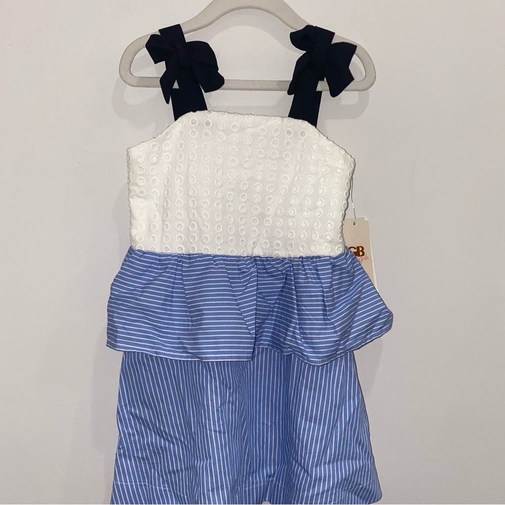 Eyelet Lace Ruffle Dress - Picture 4 of 8